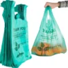Biodegradable T-Shirt Shopping Bags - Eco-Friendly Custom Logo Plastic Bags for Business, High-Strength Compostable Retail Bags Supplier