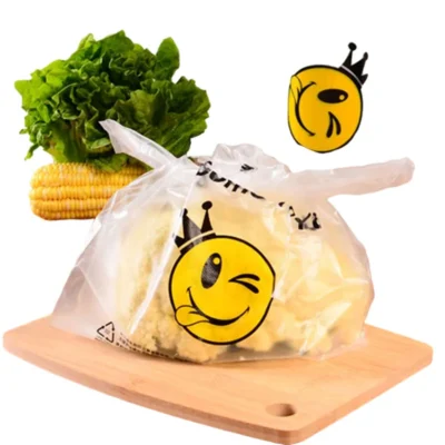 Biodegradable T-Shirt Shopping Bags - Eco-Friendly Custom Logo Plastic Bags for Business, High-Strength Compostable Retail Bags Supplier