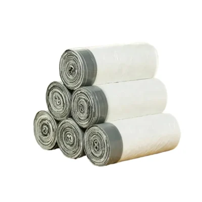 Black PE Embossed Disposable Trash Bags - Heavy-Duty Polyethylene Waste Bags & Industrial Packaging Solutions from Manufacturer