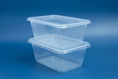 Bulk 1000ml Rectangular PP Food Container - Microwavable Takeaway Box for High-Volume Catering