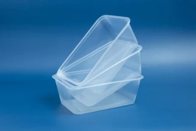 Bulk 1000ml Rectangular PP Food Container - Microwavable Takeaway Box for High-Volume Catering