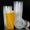 Crystal Clear 2oz Single Wall Soufflé Cups - Disposable PET Portion Cups with Lids for Premium Restaurant Takeout & Condiments