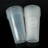 Crystal Clear 2oz Single Wall Soufflé Cups - Disposable PET Portion Cups with Lids for Premium Restaurant Takeout & Condiments