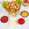Custom Printed Disposable Sauce Cups - 0.5oz to 5.5oz Clear Soufflé Portion Cups with Lids for Branding & Dipping Sauce