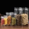 Custom Printed Recyclable Flat-Bottom Zipper Bags - Eight-Sided Sealed Standing Bags with Integrated Handle & Resealable Zipper