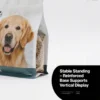 Food-Grade Box Bottom Zipper Pouches - Eco-Friendly PE Plastic Food Bags with Gravure Printing & Convenient Zipper Sealing