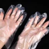 High-Density HDPE Disposable Household Gloves - Durable Clear Plastic Gloves for Cleaning, Hair Dyeing, and Multi-Purpose Use