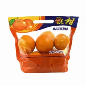 Hand-Held Transparent PE Produce Bag with Breathable Ventilation for Fruits and Vegetables