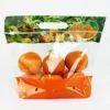 Hand-Held Transparent PE Produce Bag with Breathable Ventilation for Fruits and Vegetables