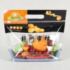 Hand-Held Transparent PE Produce Bag with Breathable Ventilation for Fruits and Vegetables