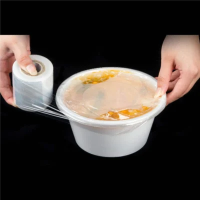 Leak-Proof PE Takeaway Sealing Film for Restaurant Delivery and Hot Food Containers