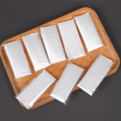 Individually Wrapped Long-Strip PE Gloves - Thickened Food-Grade Disposable Plastic Gloves for Takeaway & Mobile Catering