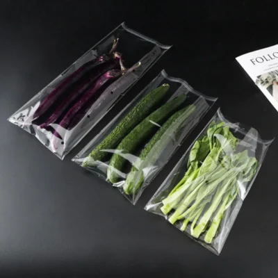Large-Capacity Anti-Fog BOPP Packaging Bags - Ultra-Clear Transparent OPP Plastic Bags for Bulk Fruit & Vegetable Wholesale