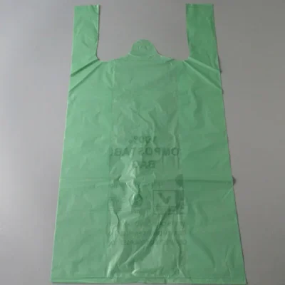Popular Design 100% Compost Bags Small Kitchen Trash Bag with Handle Biodegradable Food Scrap Waste Bags