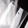 Self-Adhesive Anti-Fog Produce Bags - Clear OPP Breathable Packaging Pouches with Resealable Strip for Fruit & Vegetable Retail