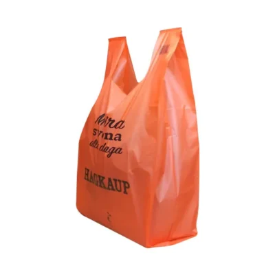 Wholesale 100% Compostable Cornstarch Bags - Sustainable Eco-Friendly Biodegradable Shopping Bags with Easy-Tie Handles for Vegetables